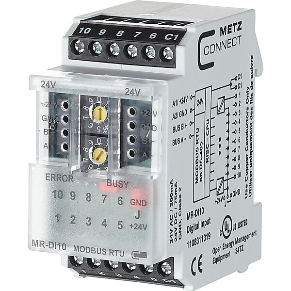 METZ CONNECT Modbus-Modul MR-DI10 Modbus RTU 1108311319